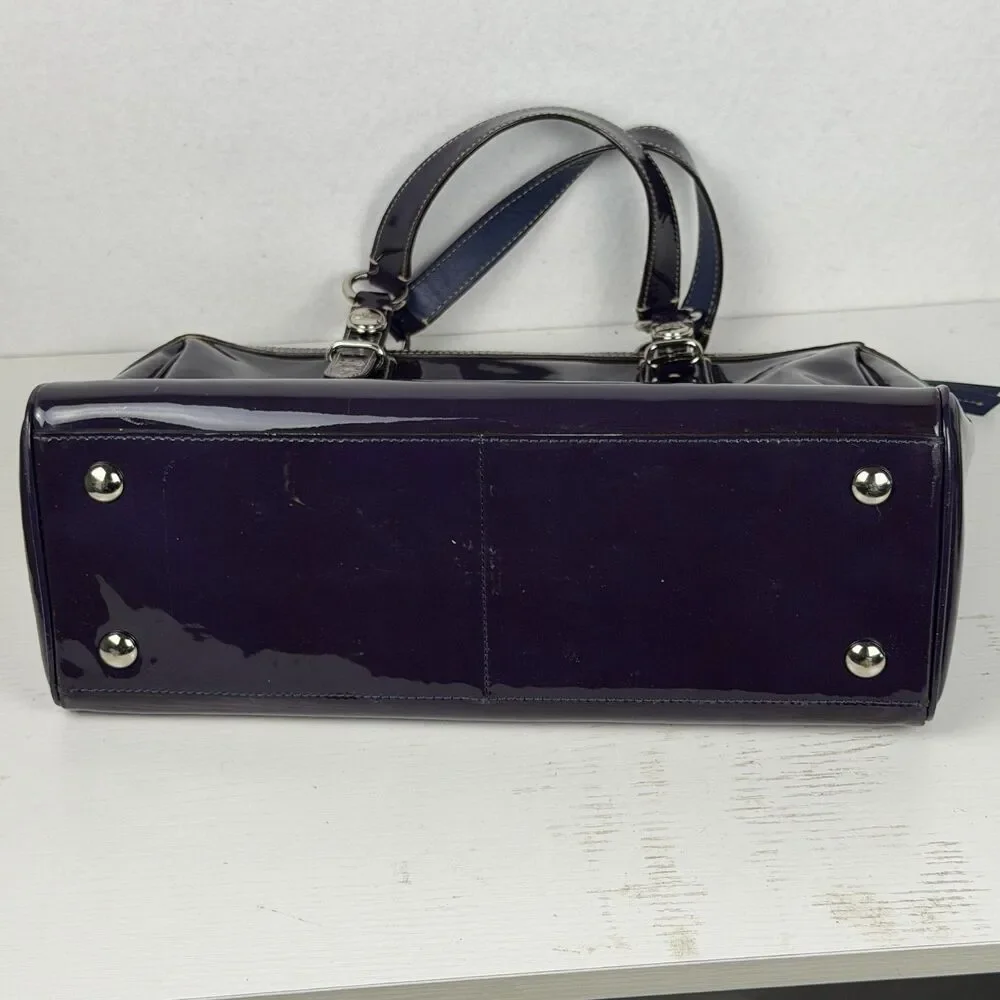 Coach structured satchel